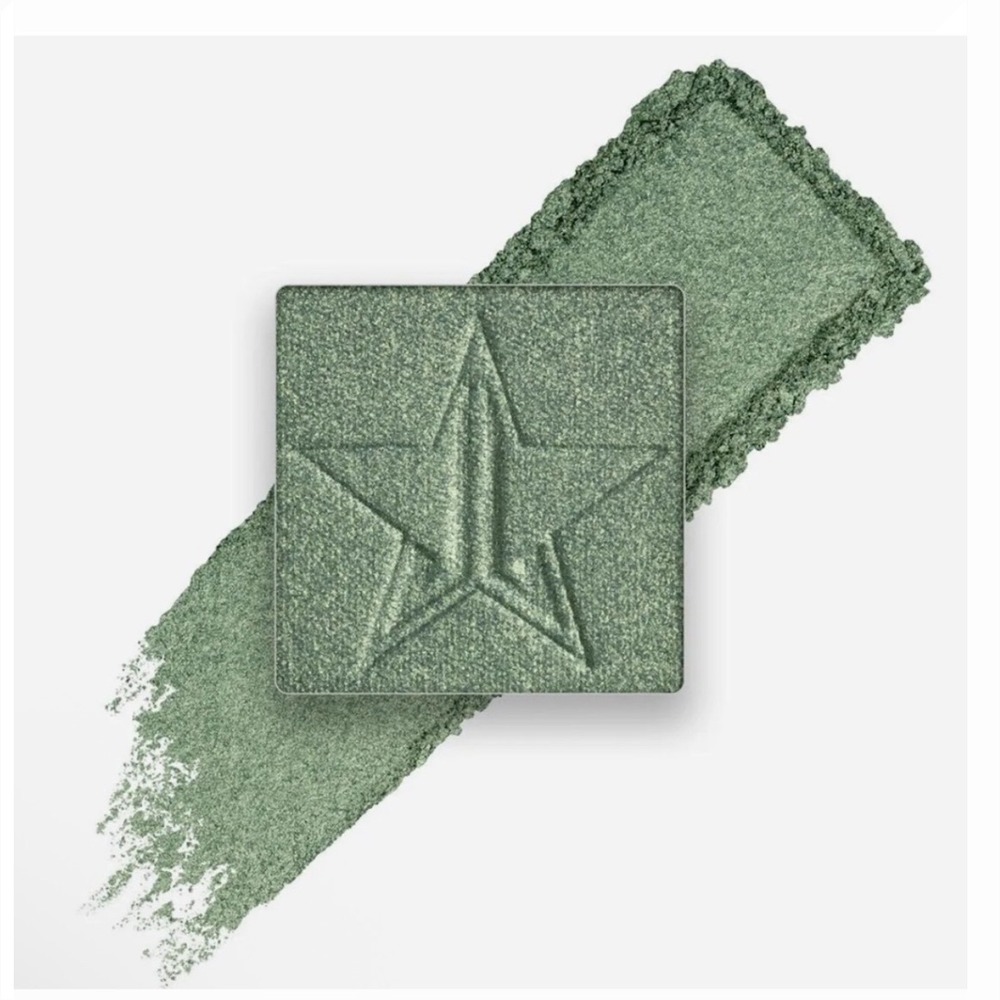 Jeffree Star Cosmetics Star Creek Eyeshadow Single Pressed Pigment Green Shimmer